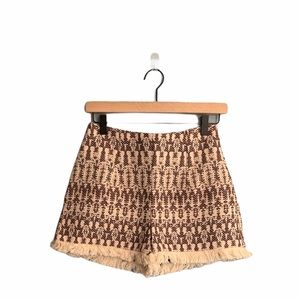 ASOS Pocket Tassel Fringe High Waist Shorts NWT Size 2